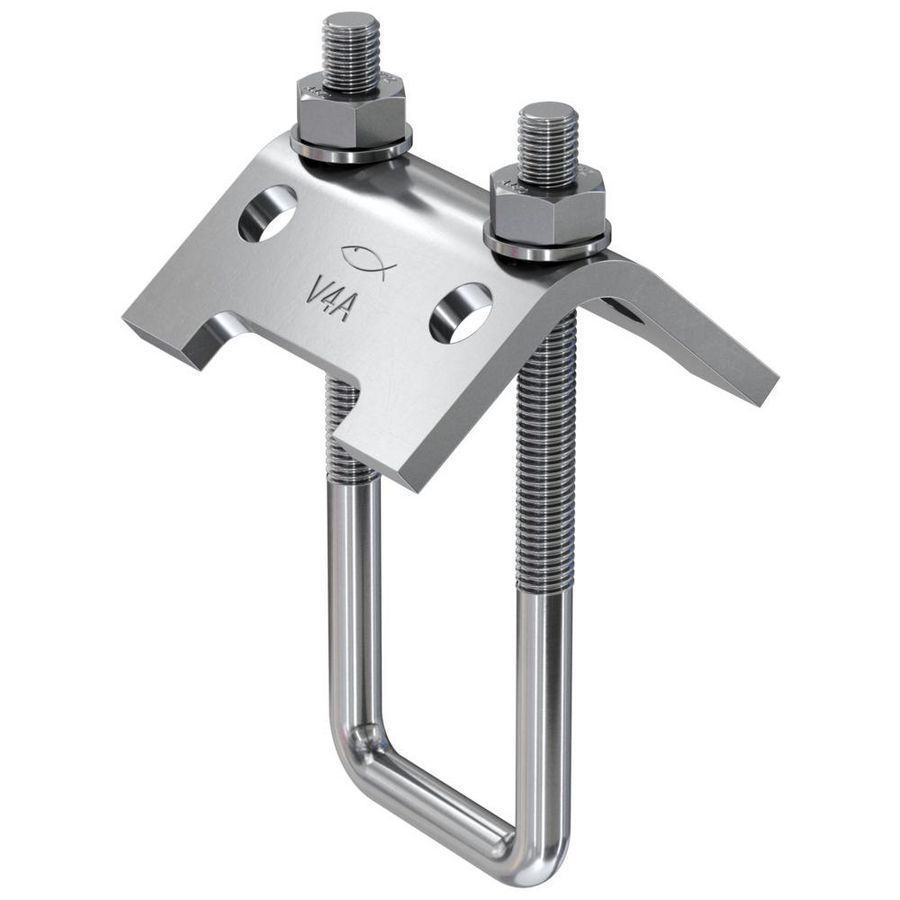 Balkklem TKR 21-42 rvs A4 VVE=10