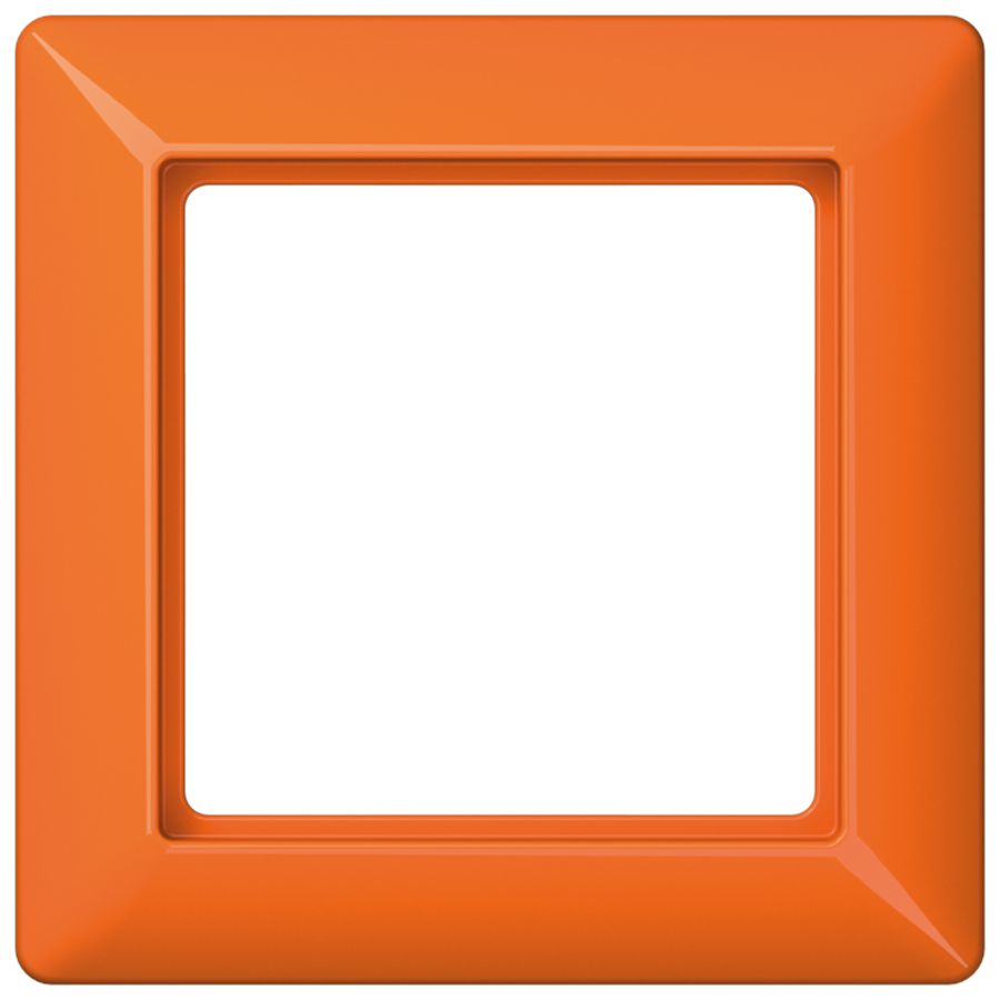Afdekraam universeel slagvast oranje 1-voudig AS