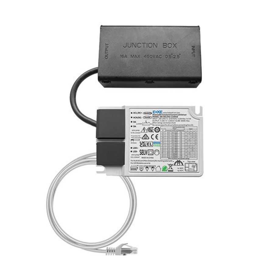 Regelapparaat DRIVER-SET 30W 700mA RJ45 DALI-2