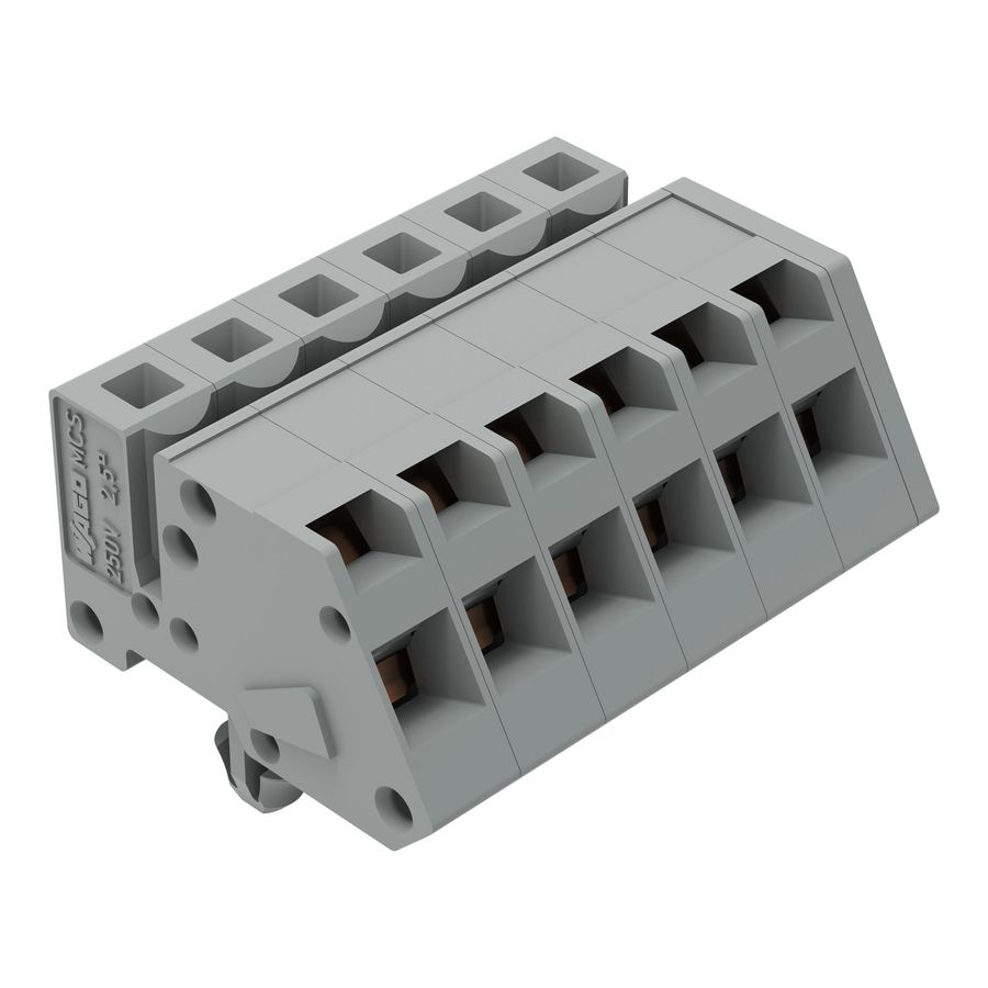 1-draads FE steker HA 2,5mm² grijs 731-506/008-000 VVE=50