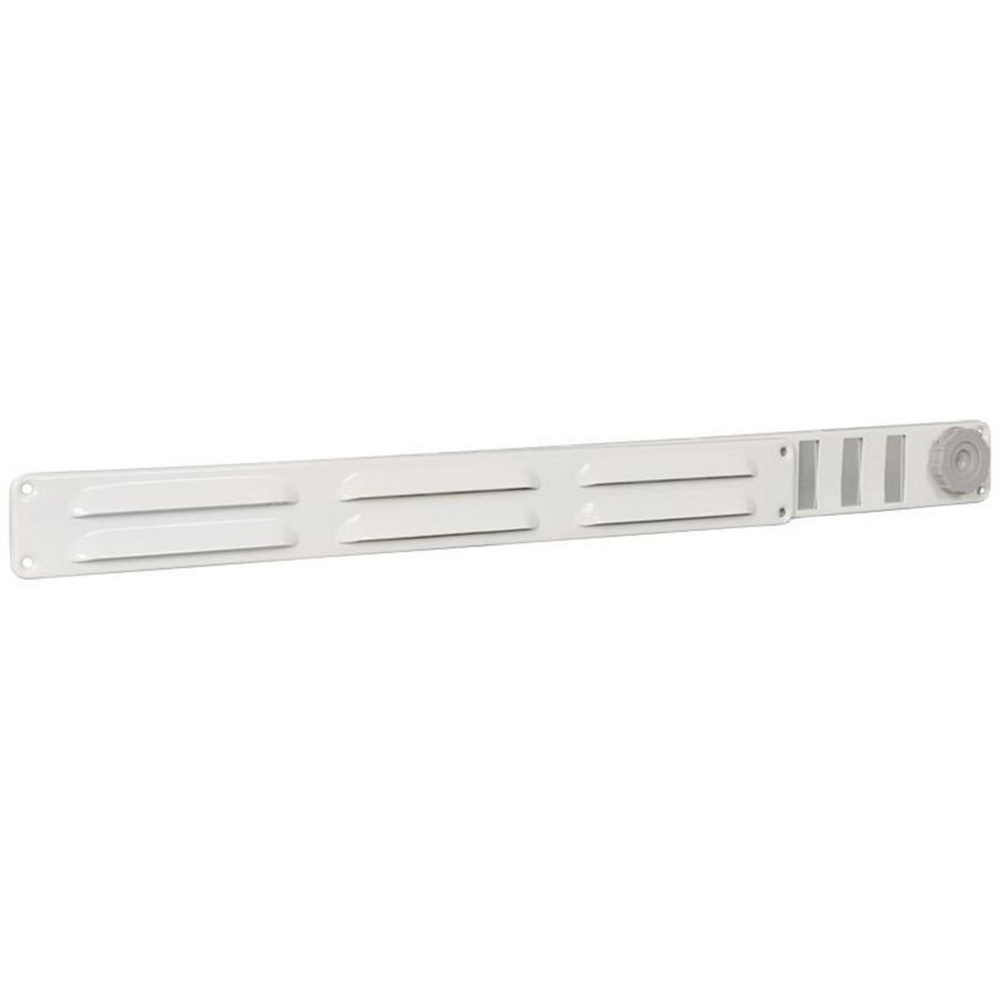 Ventilatieset 370x40mm wit