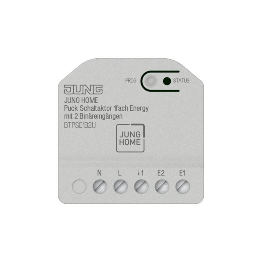 JUNG HOME Puck schakelactor 1-voudig Energy 2 binaire ingangen