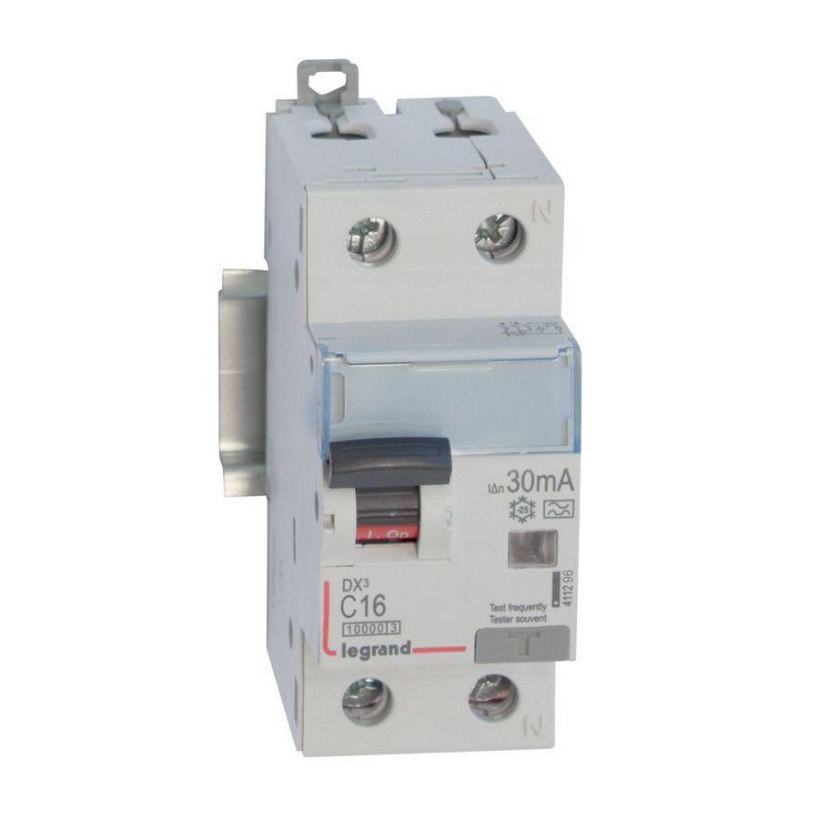 Aardlekautomaat 1P + N C16A 10kA 30mA