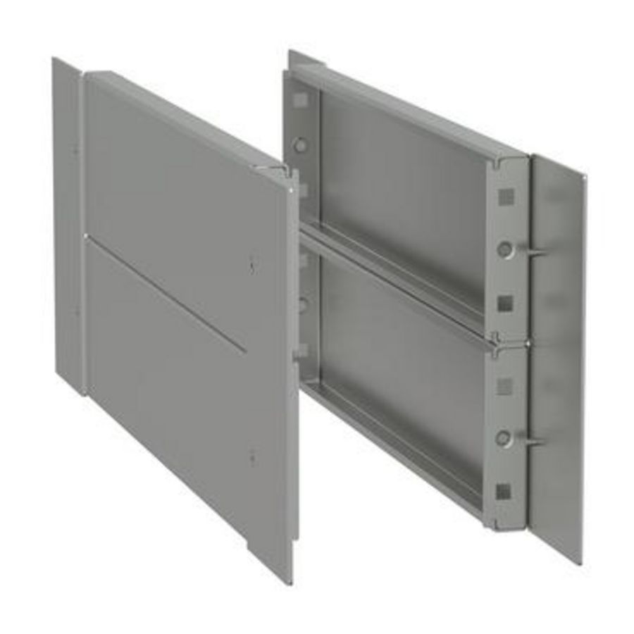 Side plinth H200 D600 stainless steel 304L Spacial