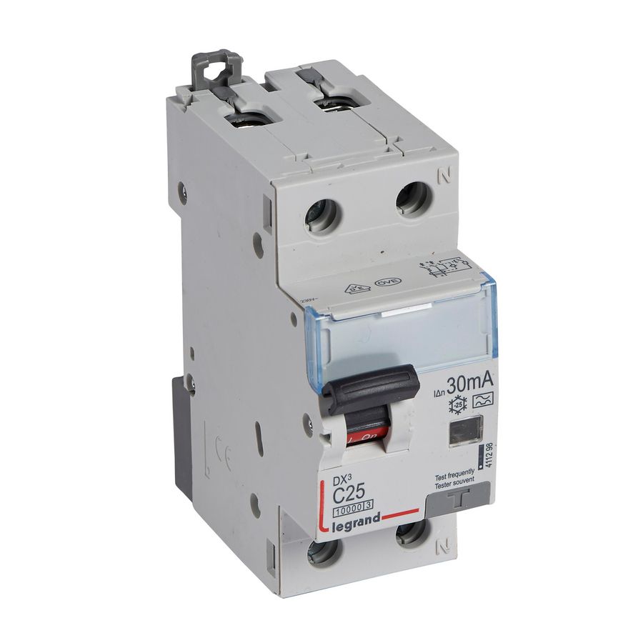 Aardlekautomaat 1P + N C25A 10kA 30mA