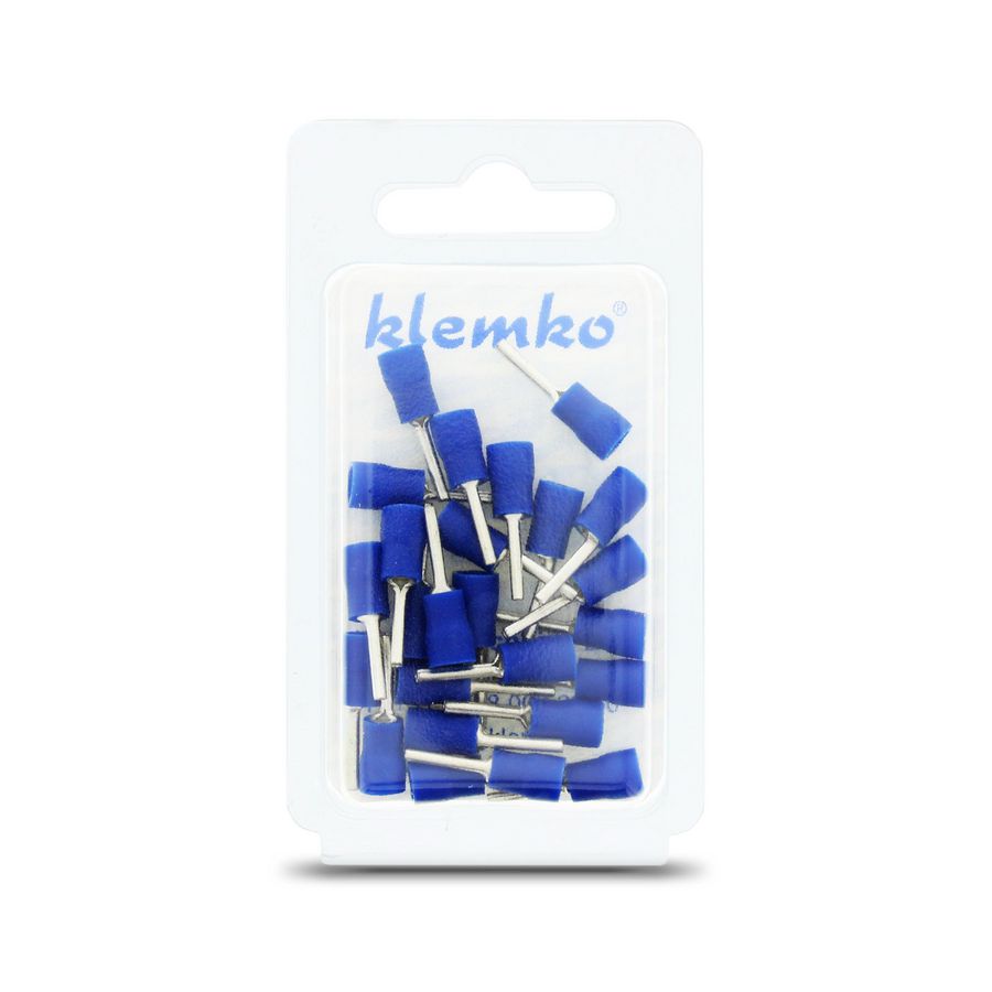 Blister a 25st. geisoleerde pensteker P9,5 1,5-2,5mm² PVC