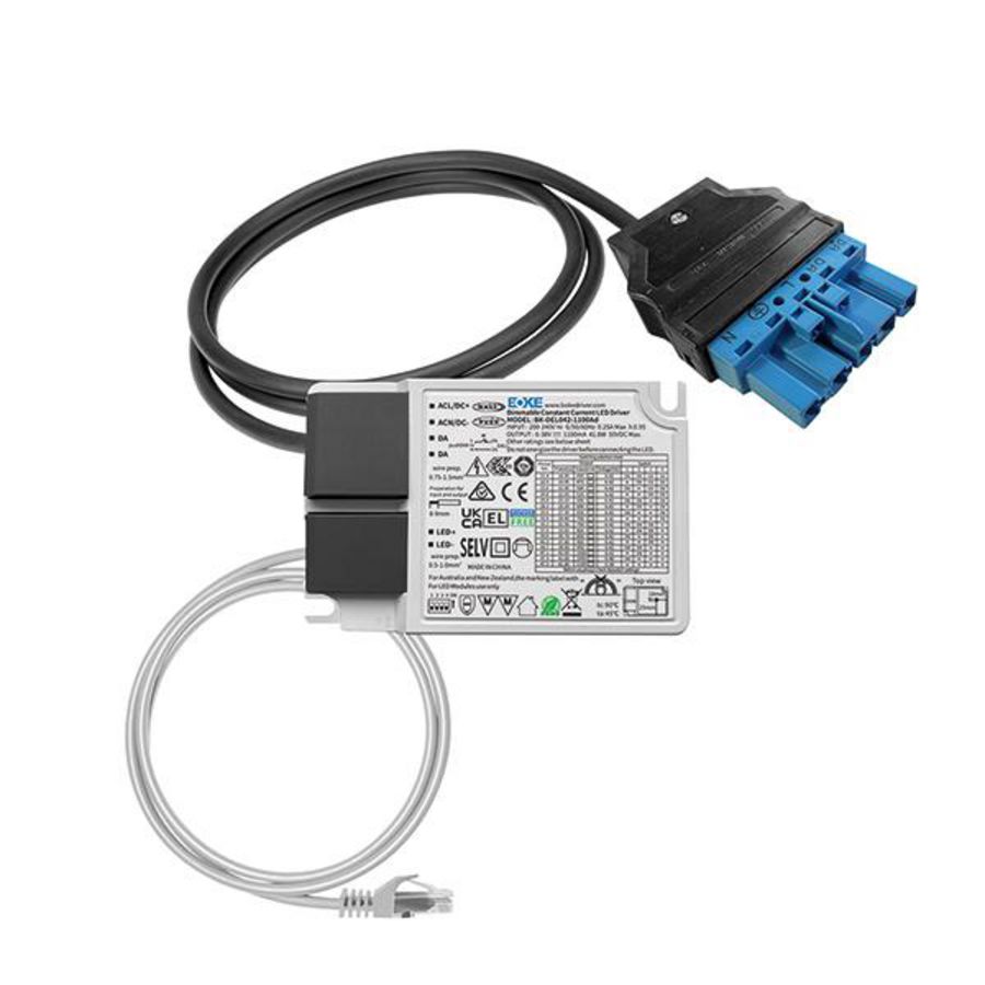 Regelapparaat DRIVER-SET 30W 700mA RJ45 WAGO WINSTA DALI-2