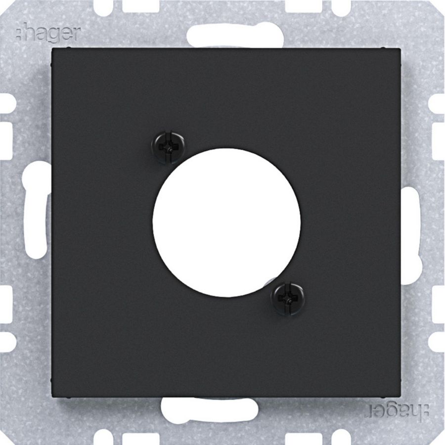 Centr.pl. voor XLR connector D-serie A.x/C.x/S.1/B.x/Q.x/K.x