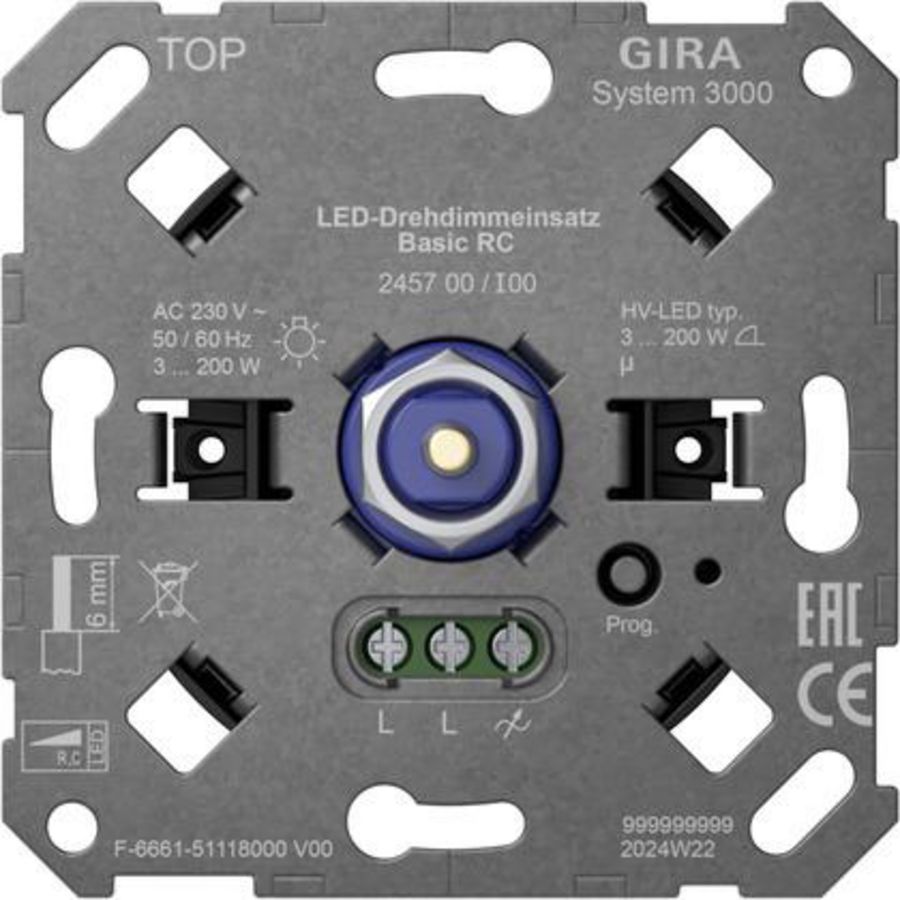 S3000 led-draaidim.-b.el. Basic RC Basiselement