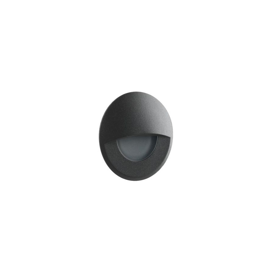 LED-Wandinbouwarmatuur 2700K 5W statisch asymm. extra verspe