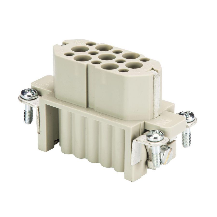 Contactblok female insert HD BUC 15 25 VVE=10