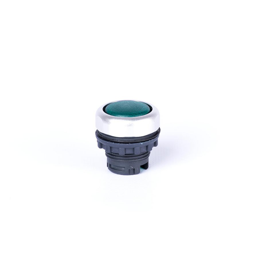 Signaallamp head flat zonder print groen