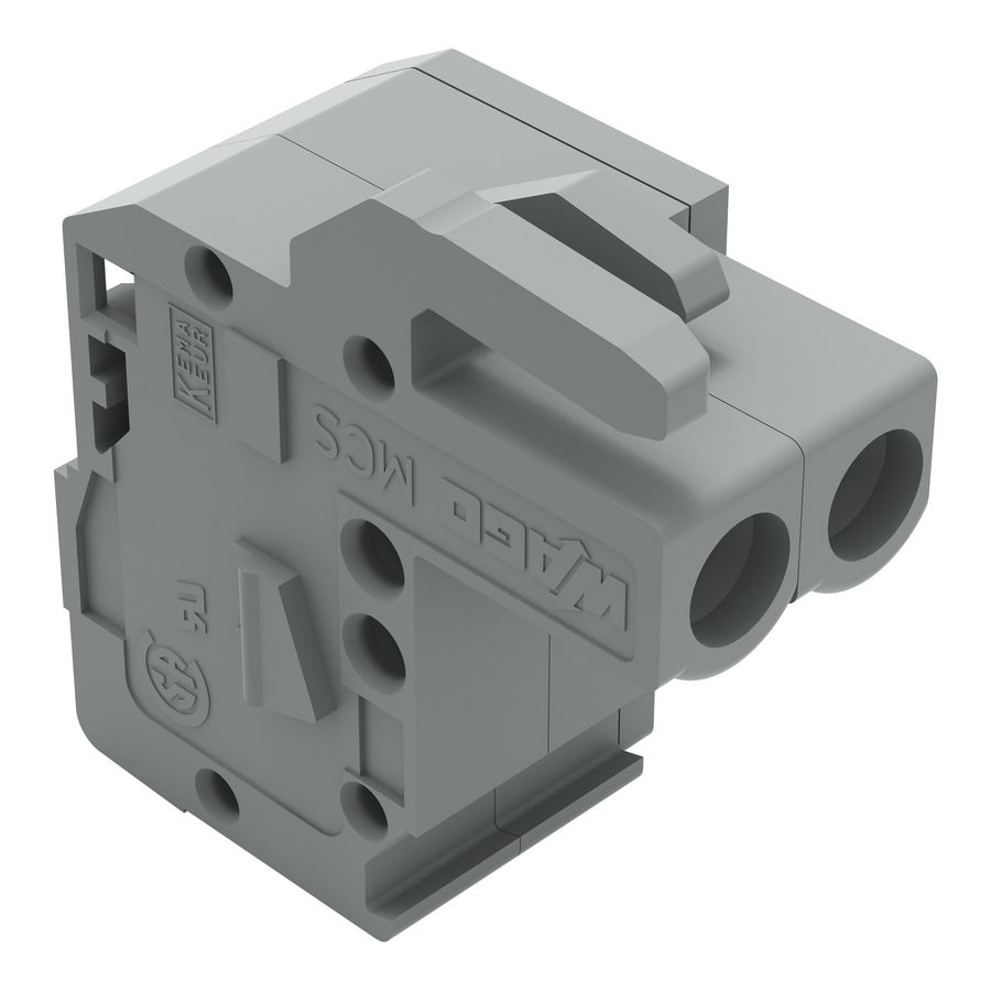 1-draads FE steker HA 2,5mm² grijs 232-102/026-000 VVE=100