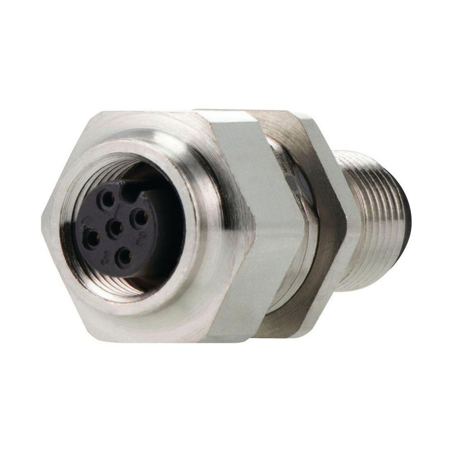 SmartWire T-conn. kastdoorvoer 5p kabel M12-male M12 female