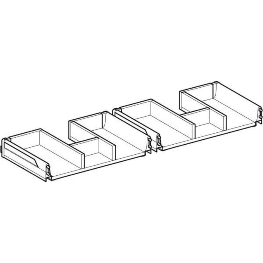 lade Breedte wastafel=120cm