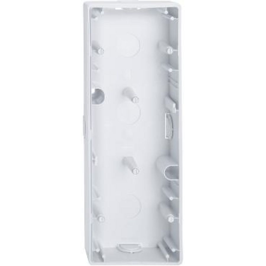 Behuizing opbouwmontage 3 stellen actief wit glanzend M-SMAR