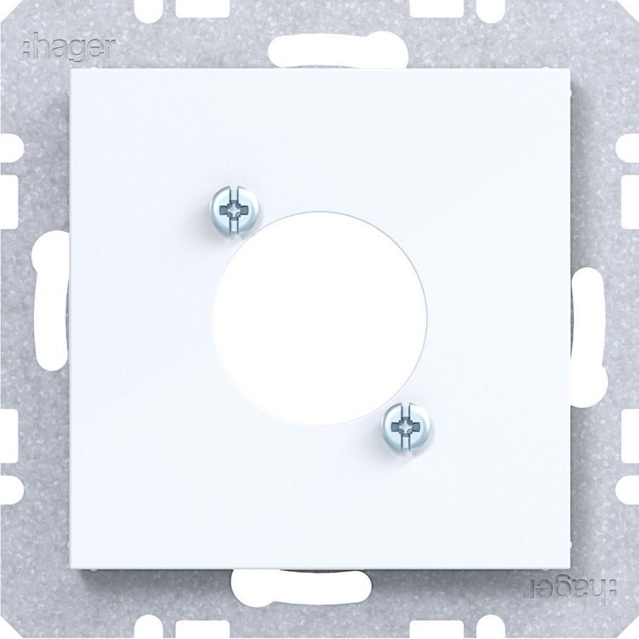 Centr.pl. voor XLR connector D-serie A.x/C.x/S.1/B.x/Q.x/K.x