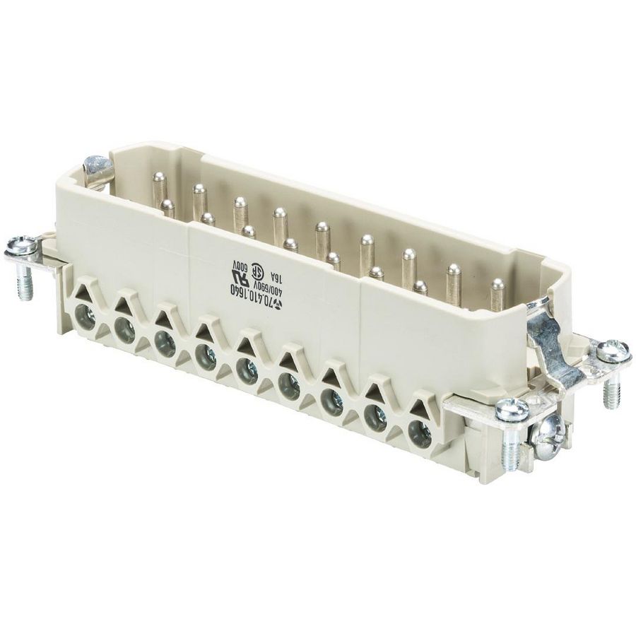 Contactblok insert Male BAS STS 16 2,5 64 VVE=10