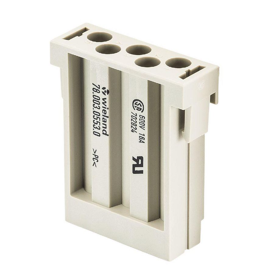 Contactblok Moduleinsert FLE BUC 5 25 VVE=10