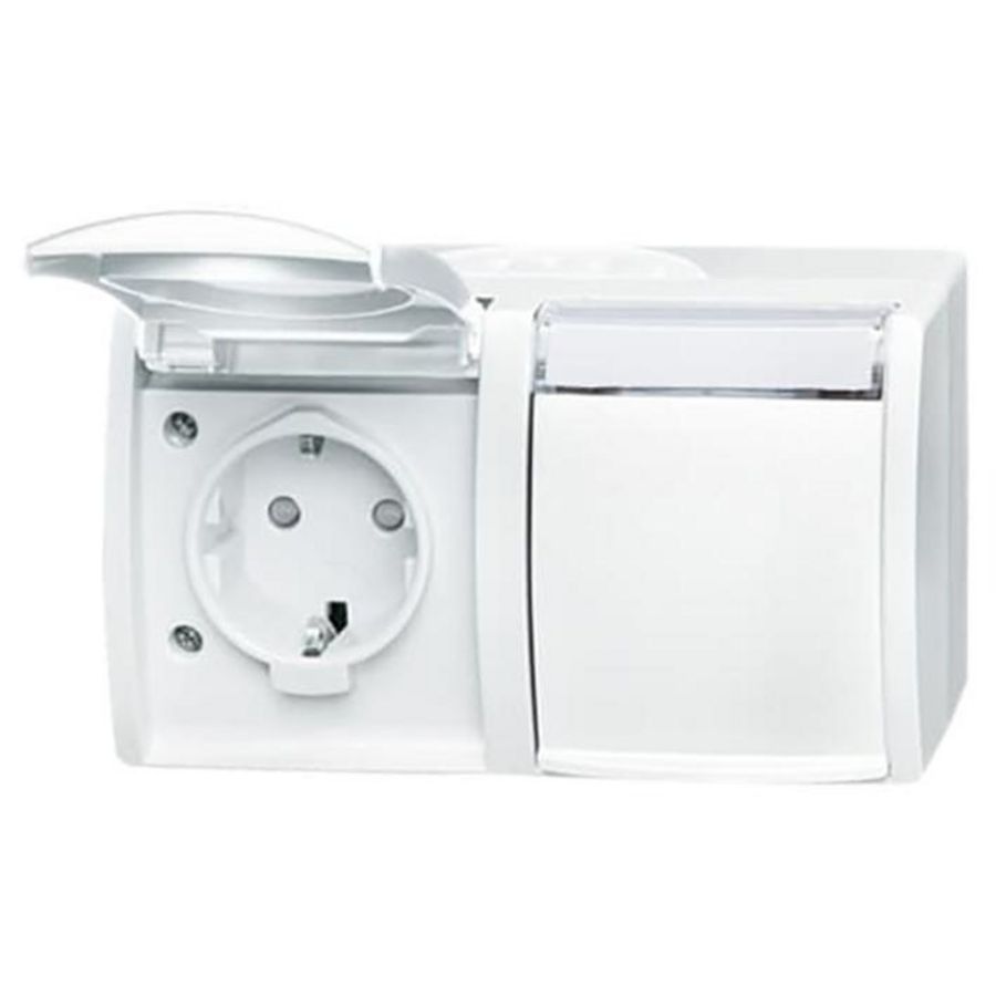 Wcd ra dubbel hor kv kd opb IP44 o-alpin (20/2 EBW-54)