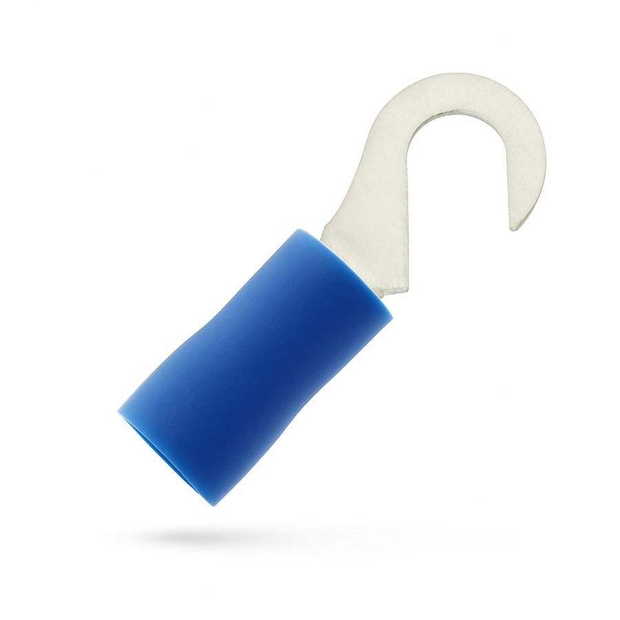 Kist a 100st. geisoleerde haakkabelschoen M4 1,5-2,5mm² PVC
