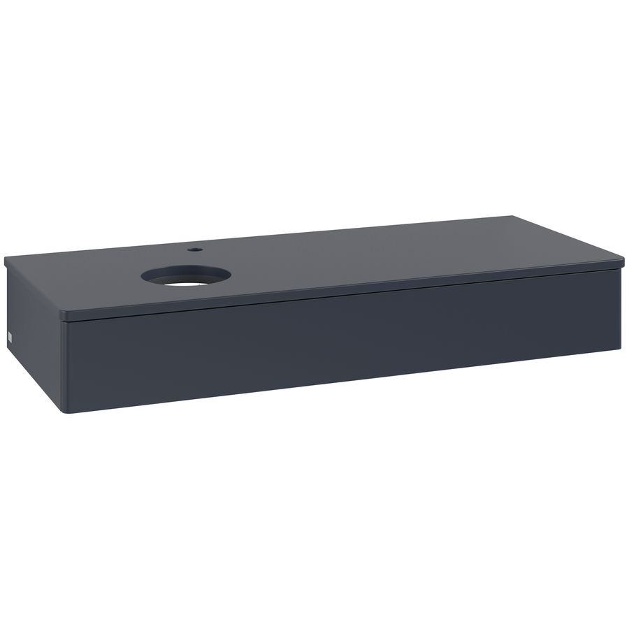 Wastafelonderkast Antao 1200x190x500mm Mid.Blue Matt Lacquer L11050HG