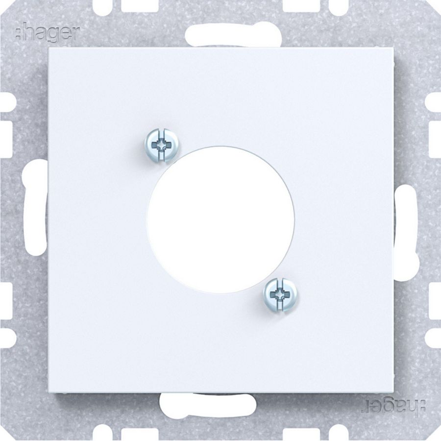 Centraalpl voor XLR connector D-serie A.x/C.x/S.1/B.x/Q.x/K.