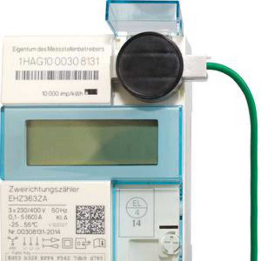 IR-scanner v. digitale elektriciteitsm.ers m. optische