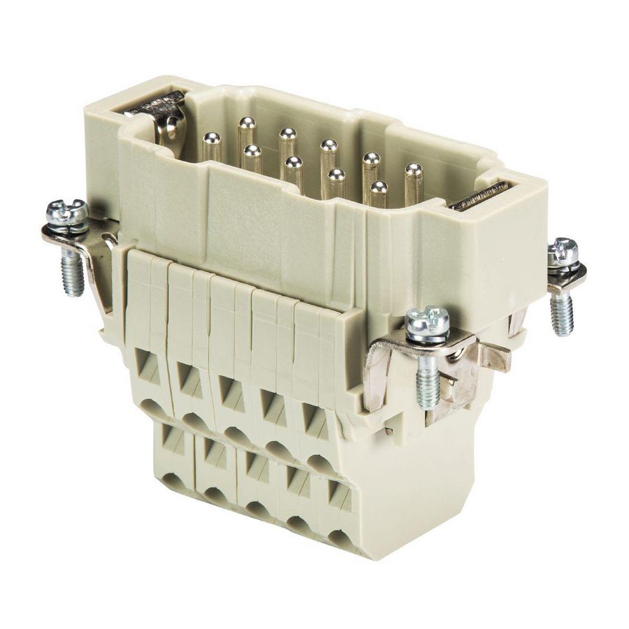 Contactblok insert Male BAS STM 10 2,5 50 AG