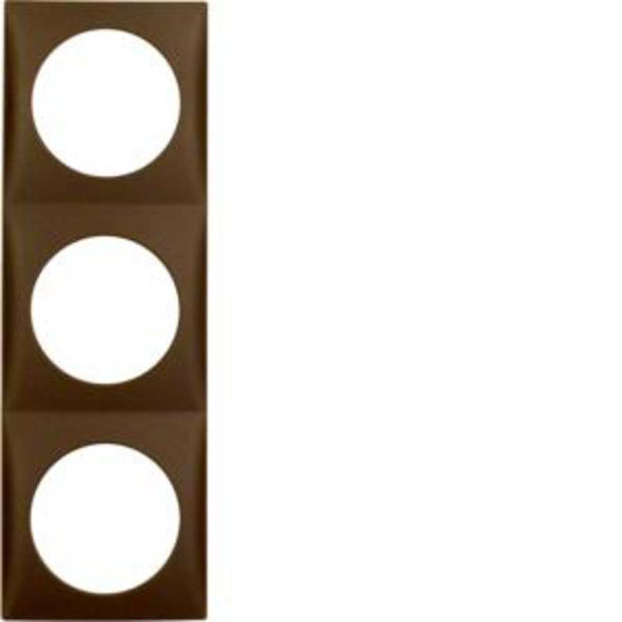 Afdekraam 3-v berker Integro flow bruin mat