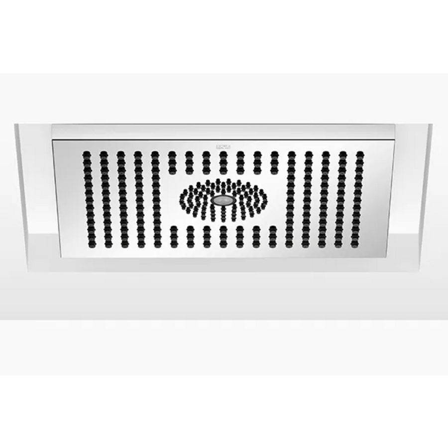 Regendouche plafondinbouw+licht 300X240mm-DB geb