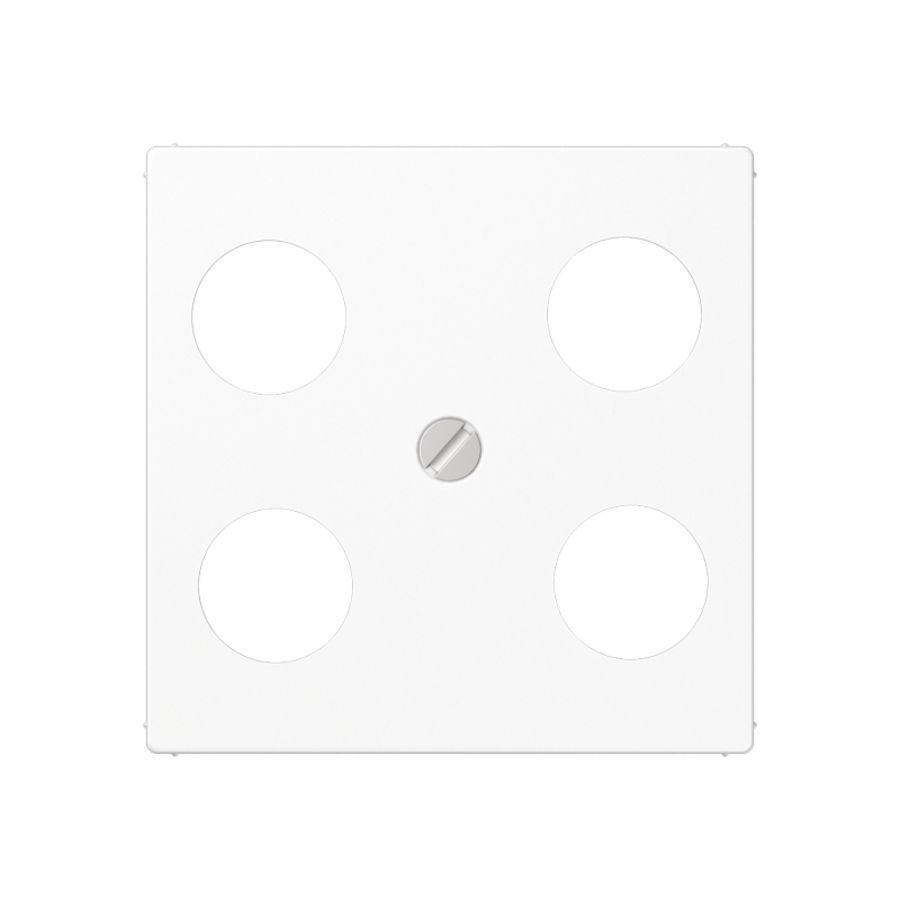 Afdekking AS500 alpin wit voor SAT-TV