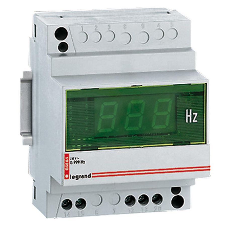 Frequentiemeter modulair Digitaal 230Vac 40-80Hz Lexic