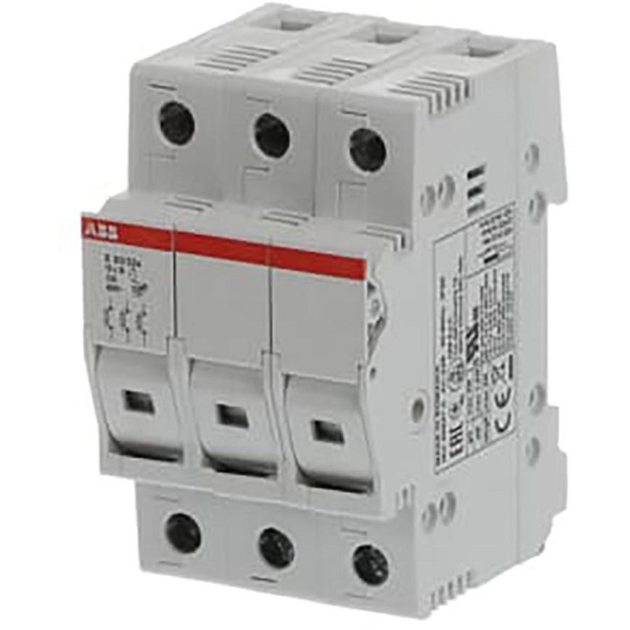 Zekeringhouder 3p 32A Doorgebrande zekering indicatie LED