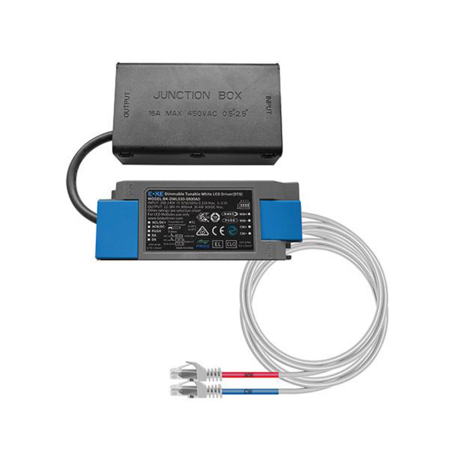 Regelapparaat DRIVER-SET TW 32W 700mA RJ45 DALI-2 DT8