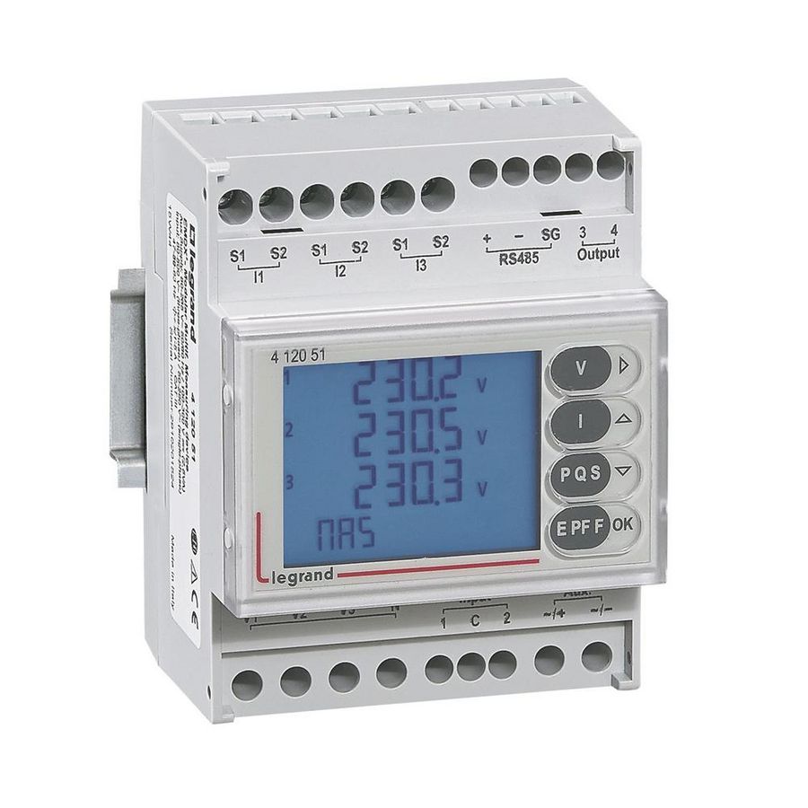 Energiemeter modulair 4 modulen