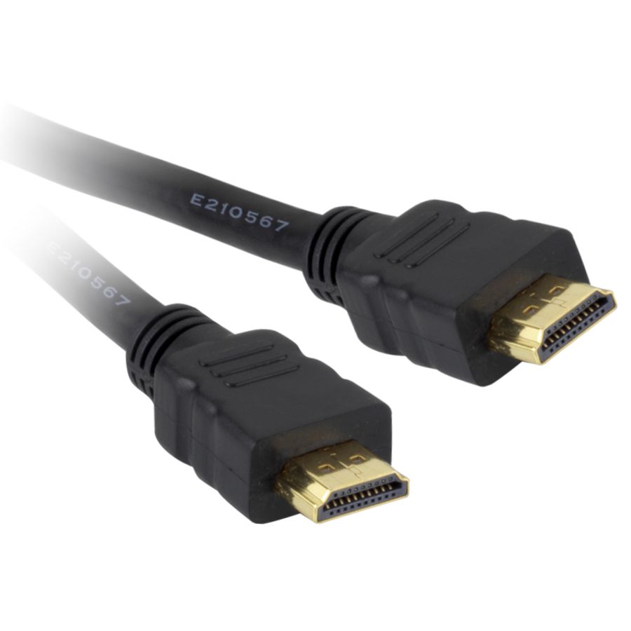 HDMI kabel (A) 1.4 19P Man/Man zwart 15mtr.