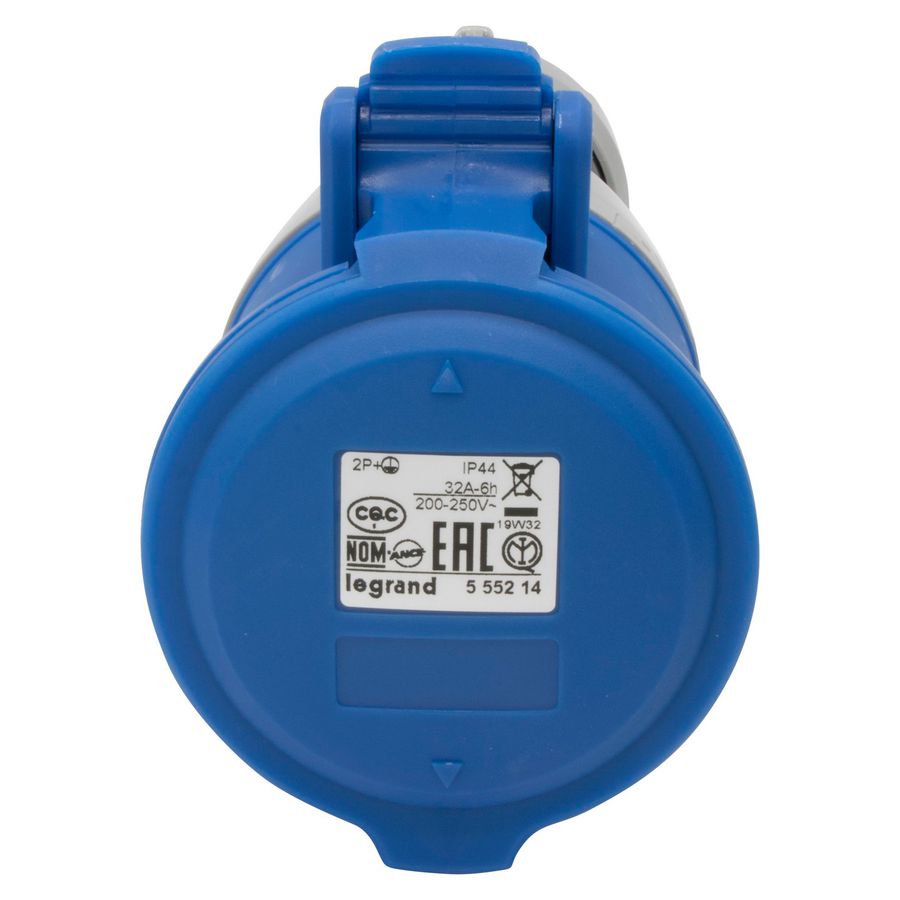 Koppelcontactstop 230V 32A 3-polig IP44 P17