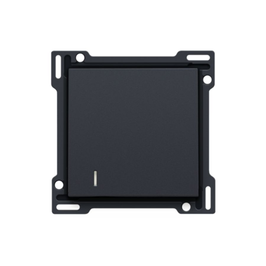 Afwerkingsset hotelkaartschakelaar anthracite