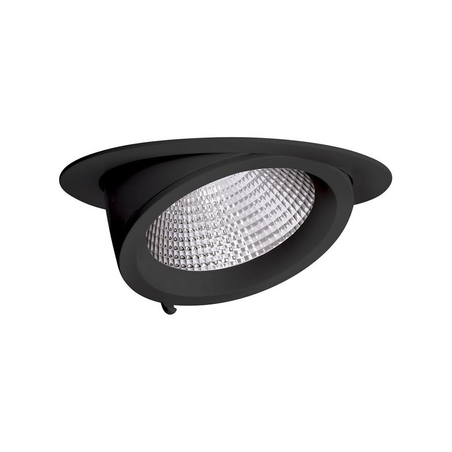 EB+ 434 25 930 C/I DALI BK-RAL9005-LED-Inbouwspots 3000K 24W