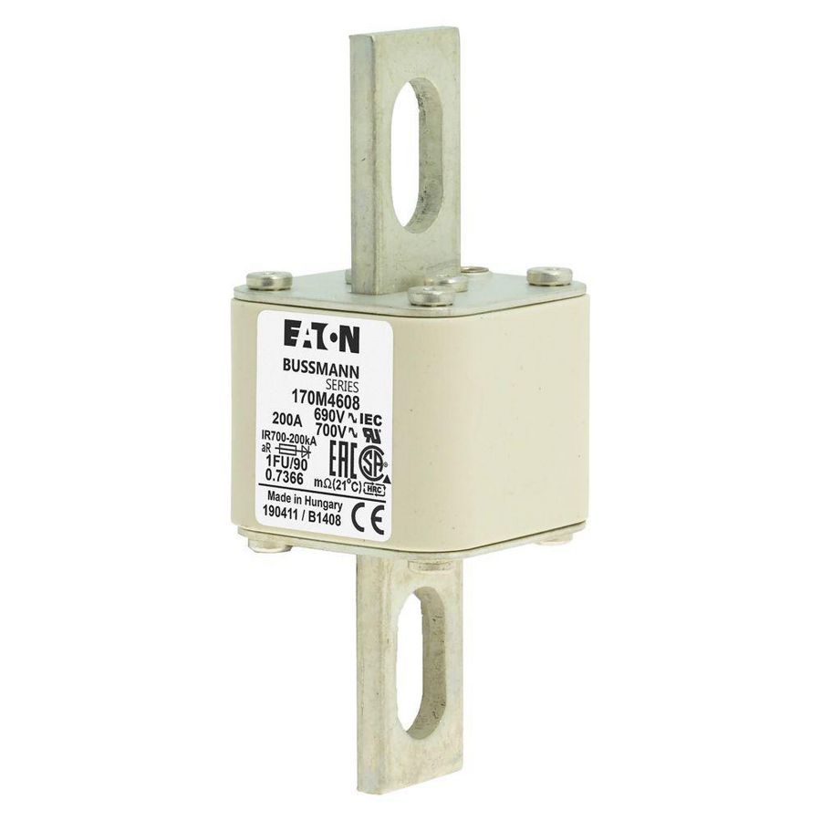 Zekering hoge snelheid 200A AC 690V 200kA 1 53x69x13 VVE=3