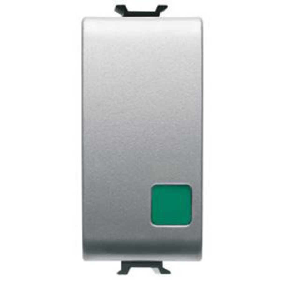 DRUKKNOP 1P 250 Vac-NO+NC 16 A-START-GROENE LENS-1 M VVE=12