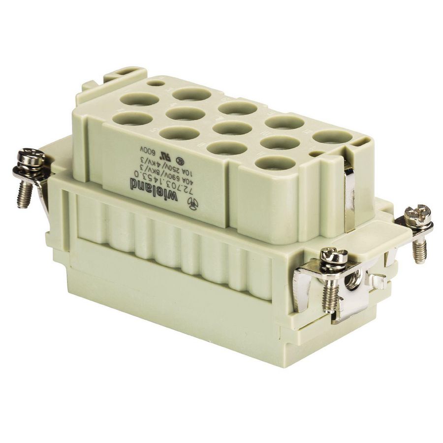 Contactblok female insert POW BUC 12/2 de VVE=5