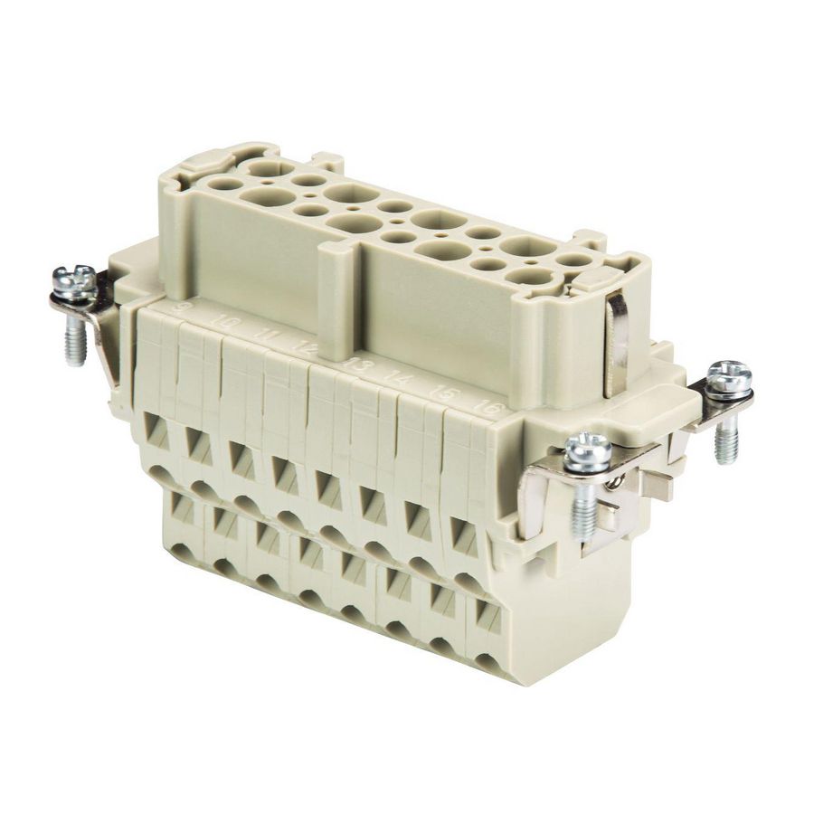 Contactblok female insert baS Bum 16 2,5 50 AG