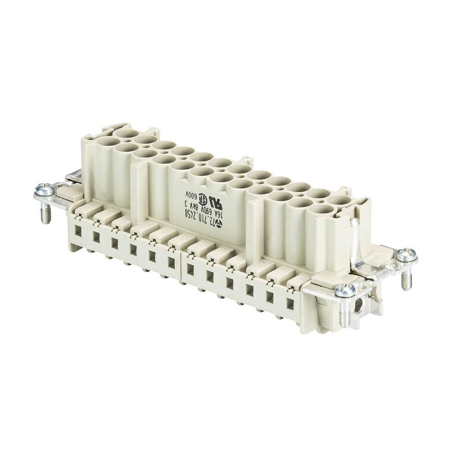 Contactblok insert Male BAS STC 24 69 VVE=10