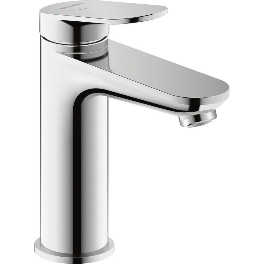 Wave 1-hendel wastafelmengkraan M freshstart chroom hoogglans sprong 122mm