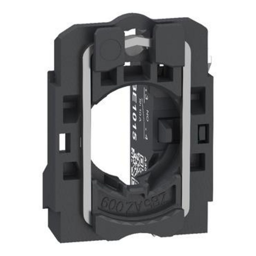 Drukknophouder Ø22mm 1NO IP20 Veerklemmen Harmony XB5