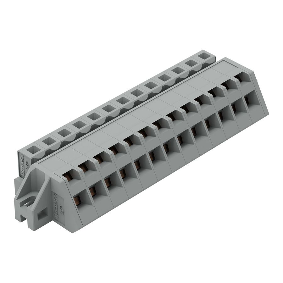 1-draads FE steker HA 2,5mm² grijs 731-513/031-000 VVE=25