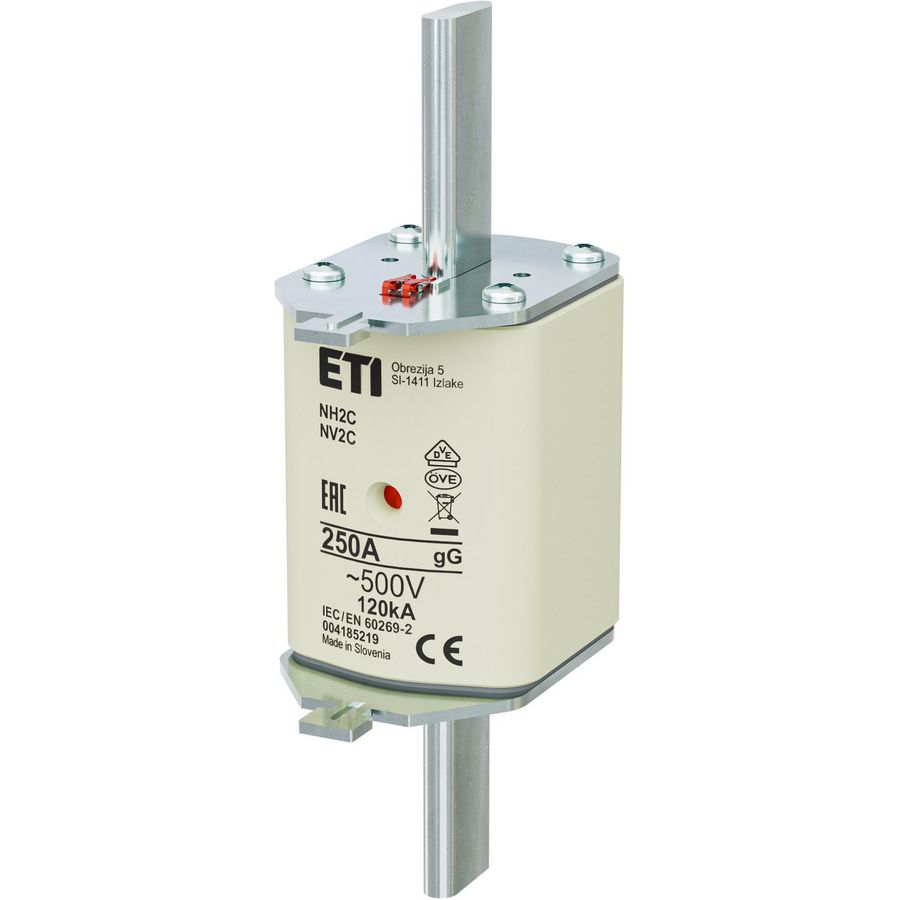 Zekering 500V 250A NH2 C gG VVE=3