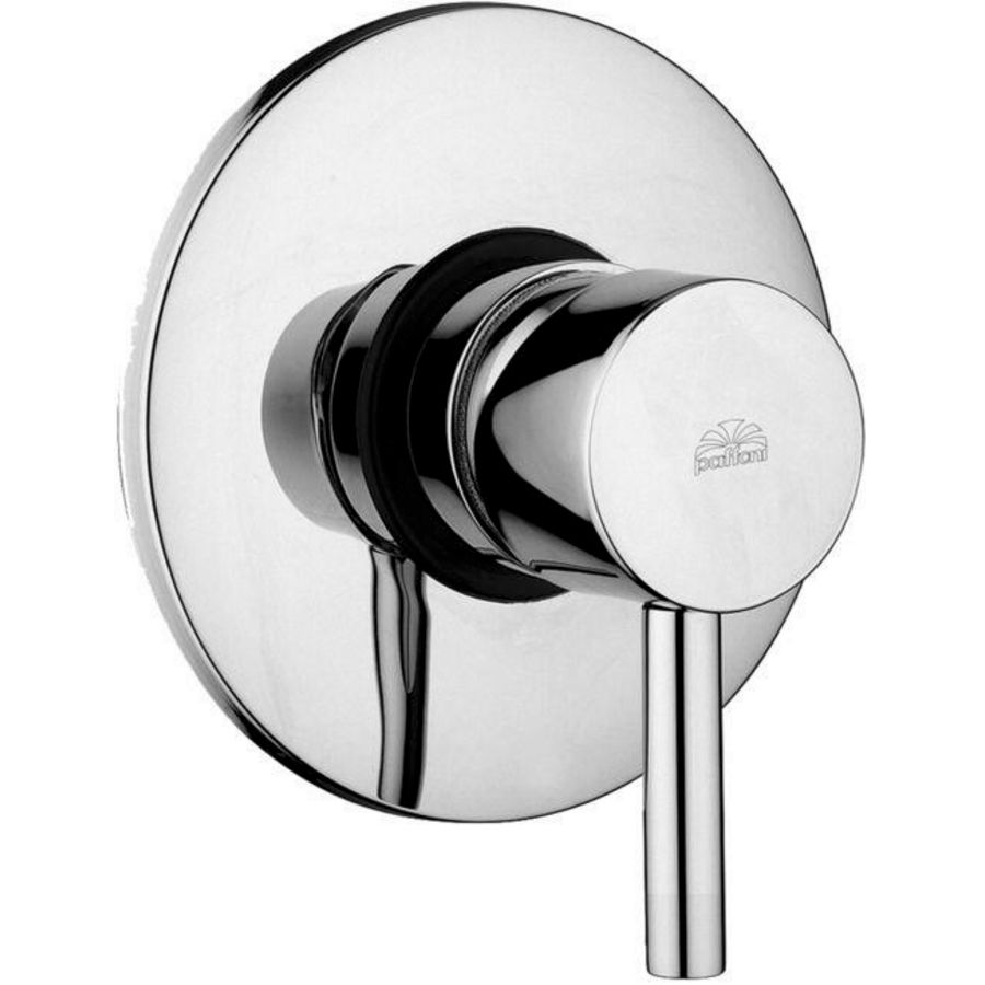 Inbouw LIGHT douchemengkraan 1/2" compleet met rozet 116 mm. chroom